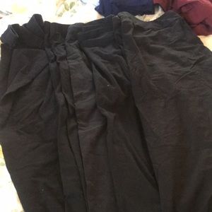5 Pair Black Leggings